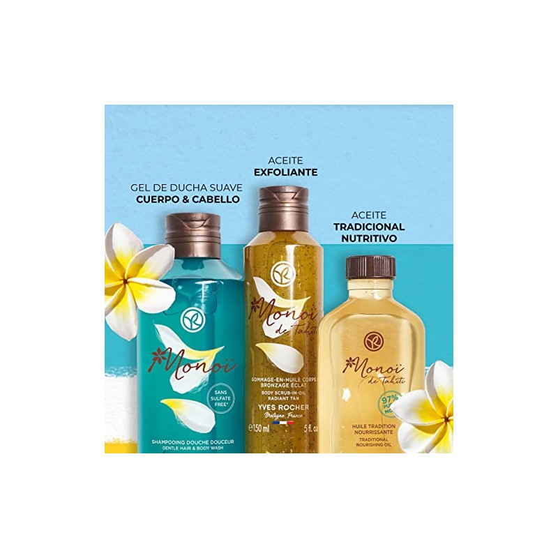 Yves Rocher Monoi de Tahiti Aceite Brillante - Nutrición e