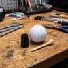 Lunarthos 12 Pack Solid Black Golf Iron Ferrules for .355