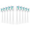 Vulxogo 10 Pack Soft Replacement Electric Brush Head C2 Compatible