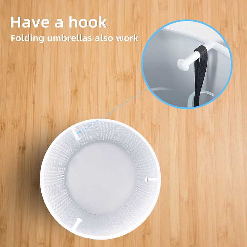 BEWBBAT Umbrella Stand Rack for Entryway, Free Standing Metal Umbrella