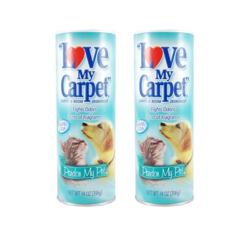 LOVE MY CARPET 2-in-1 Carpet & Room Deodorizer (Pardon My