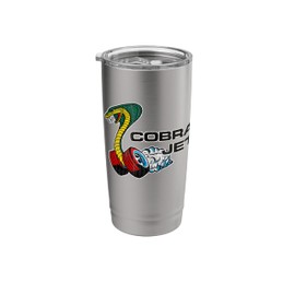 Cobra Jet Vintage Logo Stainless Steel Insulated Tumbler