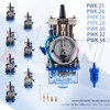 PWK 21mm Carburetor Universal Motorcycle Power Carburetor for 50cc to