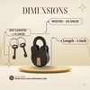 STALLION HARDWARE Antique Iron Padlock Set - 3” Handcrafted Cast