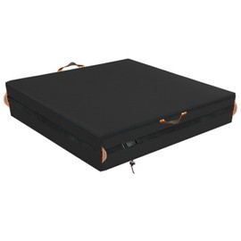 Square Sandbox Cover, Made 600D Heavy Duty for Children's Sandbox Protection Kids Outdoor Sand Boxes Sandpit,With Two Reflective Handles,7.7 Metre Drawstring and snap（73.6"L x 73.6"W x 8"H）