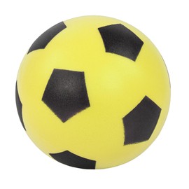Idena 40335 Soft Ball Yellow, Approx. 12 cm Foam Ball, for Lasting Fun