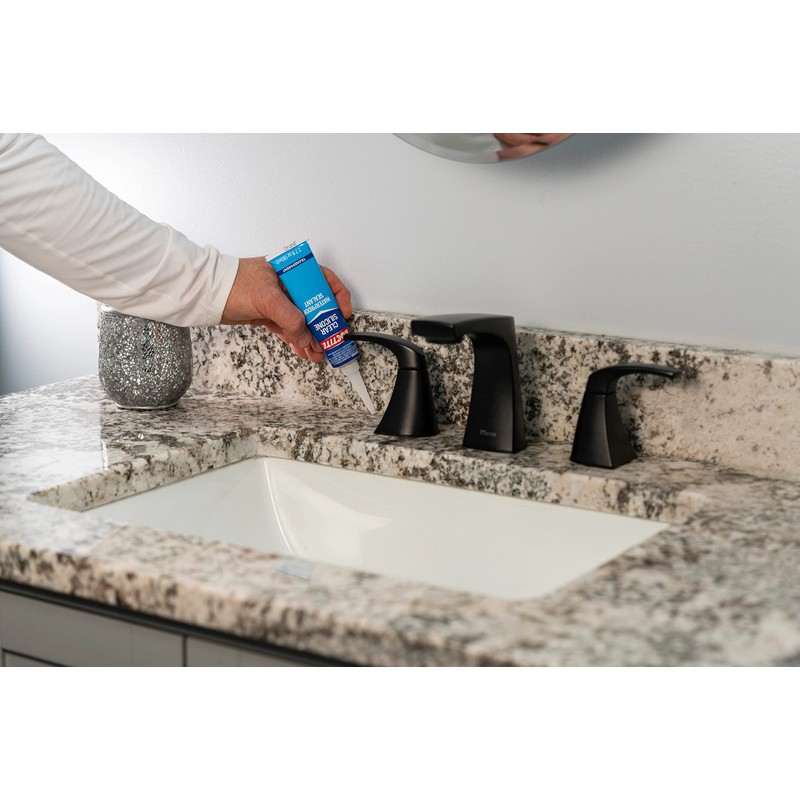 Loctite Silicone Sealant, Clear, 2.7 fl oz Tube, 1 Pack