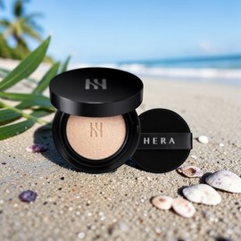 Hera NEW Black Cushion Foundation 15g, 21N1, 1 piece / 헤라 NEW 블랙 쿠션 파운데이션 15g, 21N1, 1개
