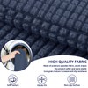 Kaket Sofa Arm Covers Grey, Anti-Slip Armchair Covers Slipcover Protector,