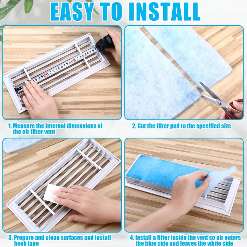 Frienda 20 x 91 Inch Merv 6 Reusable Air Vent