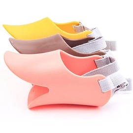 Dog Muzzles Anti Bite Silicone Duck-Bill Duck Mouth Shape Dog Mouth Covers Anti-Called Muzzle for Puppy Dog