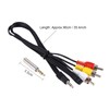 AV Cable, New 27 inch Audio Video Wire 3.5mm to