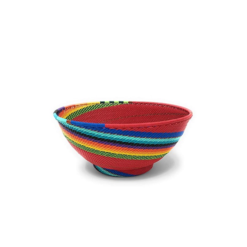Bridge for Africa Fair Trade Zulu Telephone Wire 8" Round