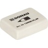 DONAU 7309001PL-09 Universal Erasers / 45 Pieces / Eraser for Pencil and Coloured Pencils / 31 x 23 x 9 mm / Rubber / Colour: White