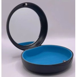Dynamic Manufacturing Aligner, Retainer, Sports Mouth Guard Case, with Mirror and Silicone Liner Case