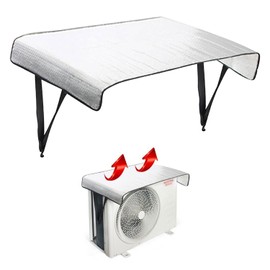 Outdoor Unit Cover, Air Conditioner Outdoor Unit Cover, Outdoor Unit, Outdoor Unit Cover, Aluminum Sunshade, Heat Shielding Sheet, Rain Protection, Wind Protection, Energy Saving, Outdoor Insulation