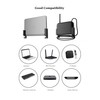 Universal Laptop Wall Mount Holder Cable Box Wall Mount Build-in