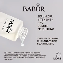 BABOR SKINOVAGE Moisturising Serum for Dry Skin, Anti-Ageing Moisturising Serum for the Face, Alcohol-Free, Vegan Formula, 30 ml