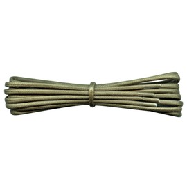 Fabmania Khaki Waxed Cotton Shoelaces - 120 cm