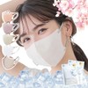 [ｌｉｂｅｒ] 2025春夏向け シシベラマスク バイカラー マスク 冷感 マスク 不織布 立体マスク 花粉対策