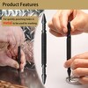 Bitiontry 5-Piece Nail Setter Dual Head Nail Set & Hinge