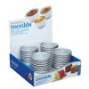 KitchenCraft Anodised Mini Pudding Mould, 7.5cm