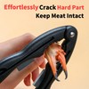ADORAMBLING Crab Crackers and Tools Multifunctional Crab Leg Crackers Efficient