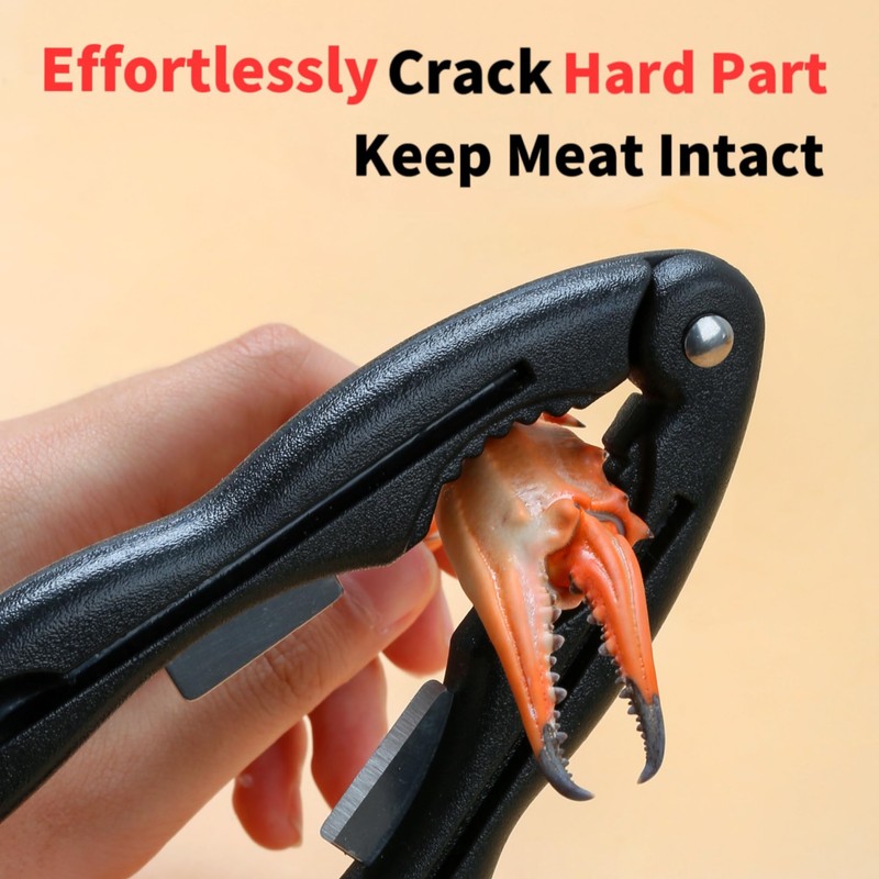 ADORAMBLING Crab Crackers and Tools Multifunctional Crab Leg Crackers Efficient