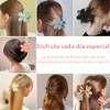 Triko Set de 7 Pinzas para el Cabello de Flor,