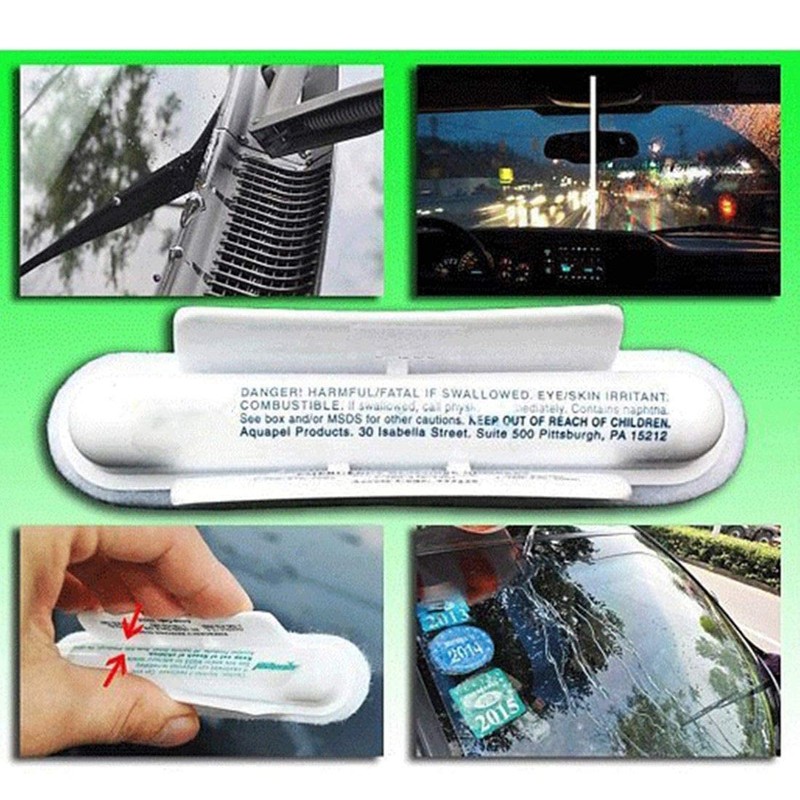 Debaishi 10 Pack Applicator Windshield Glass Treatment Water Rain Repellent