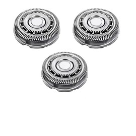 RQ12 Replacement Head SH90 Replacement Head Compatible Shaver Blade for Philipss Norelcos Series 9000 Series 8000 RQ12 1250X 1255X 1260X 1280X 1290X RQ10 Razor Shaving Unit 3P