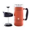 BruTrek BaseCamp Coffee Press - Double Wall Insulated Stainless Steel