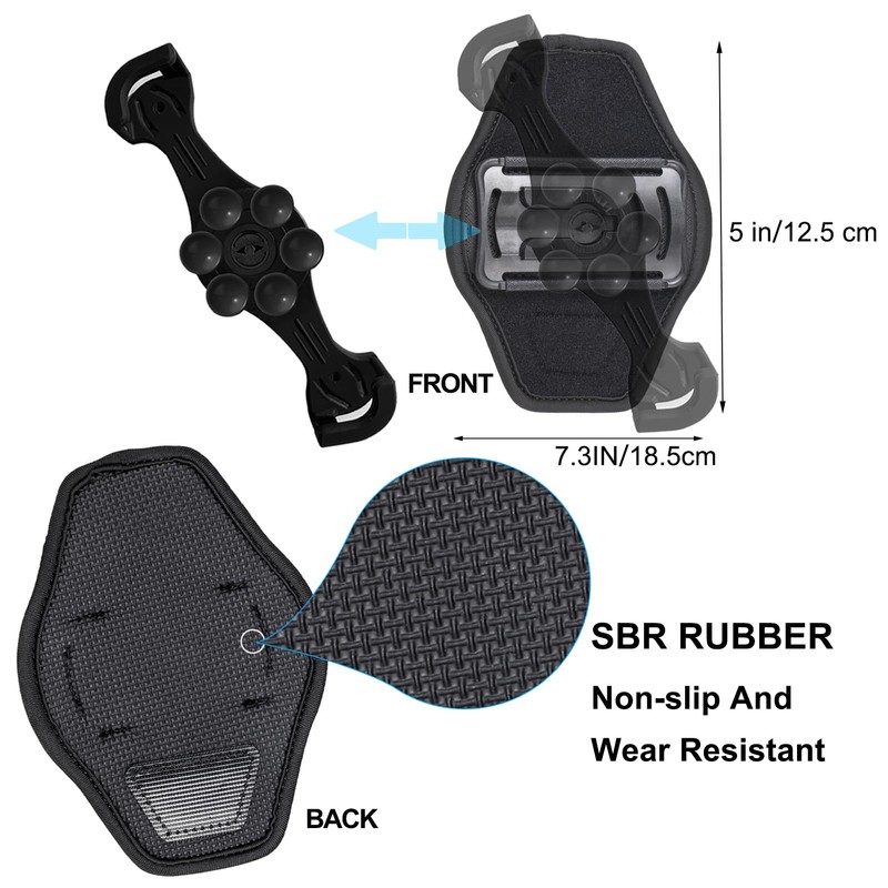 TOOLIN Phone Holder for Backpack Strap,Backpack Strap Clip for Phone,Phone