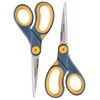 Westcott Tijeras antiadherentes de titanio rectas de 8 pulgadas con