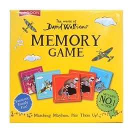 Lagoon Group David Walliams Memory Game,Yellow