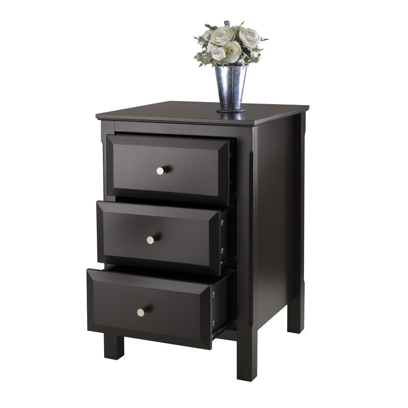 WINSOME Timmy Accent Table, NO SIZE, Black