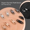 12 Pcs Anti Theft Zipper Clips, Backpack Zipper, Lock Removable