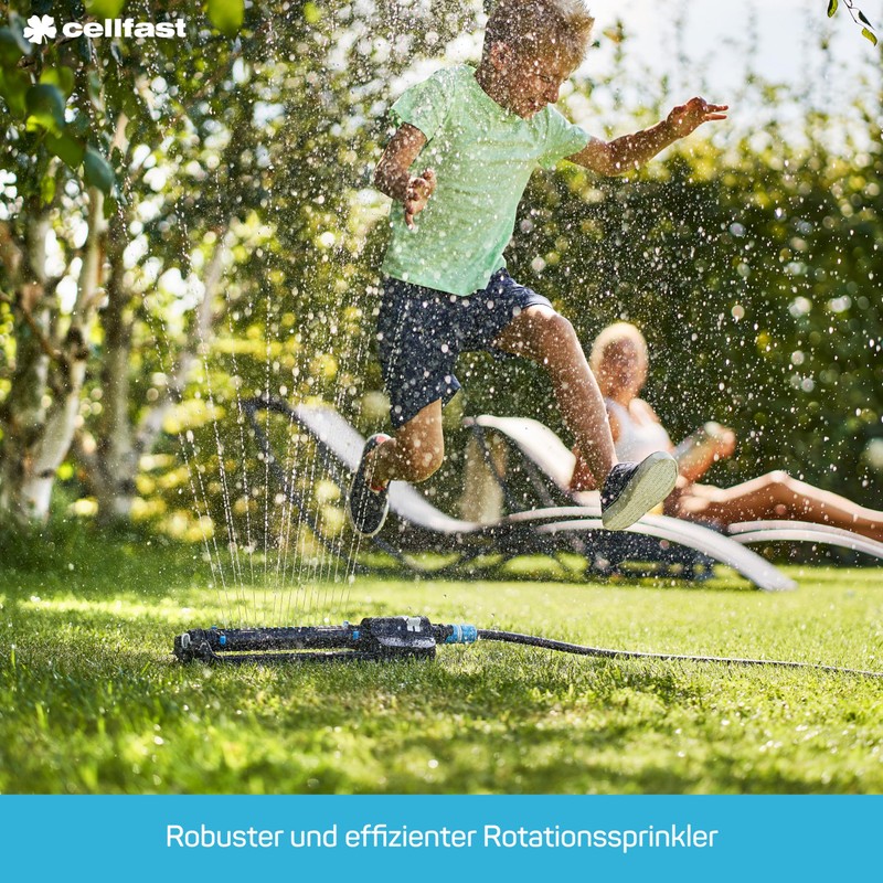 Cellfast Basic Pulsation Sprinkler for Irrigation of Areas up to