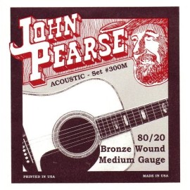 John Pearse Bronze Guitar Strings .013 to .056 High Quality Musical Strings