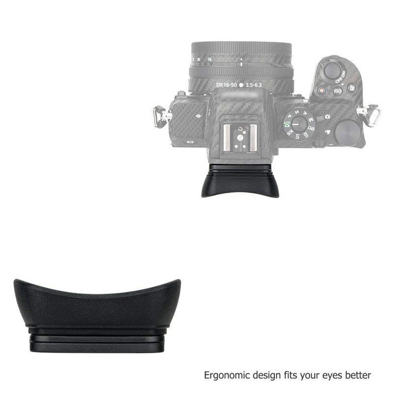 KIWIFOTOS Eyecup Eyepiece for Nikon Z50 Replacement Nikon DK-30 Eyepeice