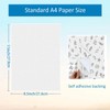 Hoxemator Water Soluble Stabilizer for Embroidery, 24 PCS 8.5"x 11"