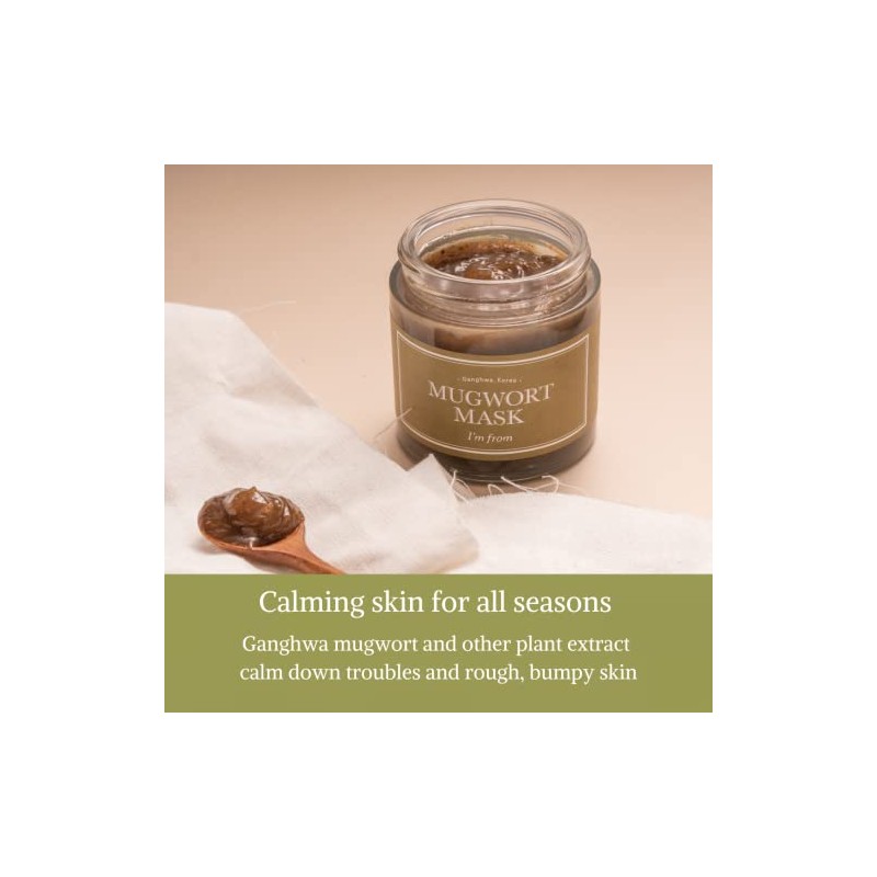 Máscara de Mugwort, 110 g, K-Beauty