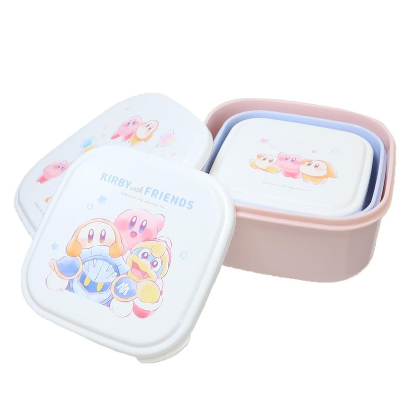 Kirby Nesting Lunch Box, Pack of 3, STARRY DREAM