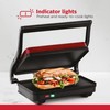 Holstein Housewares 2-Slice Electric Griddle, Non-Stick Sandwich Maker with Adjustable