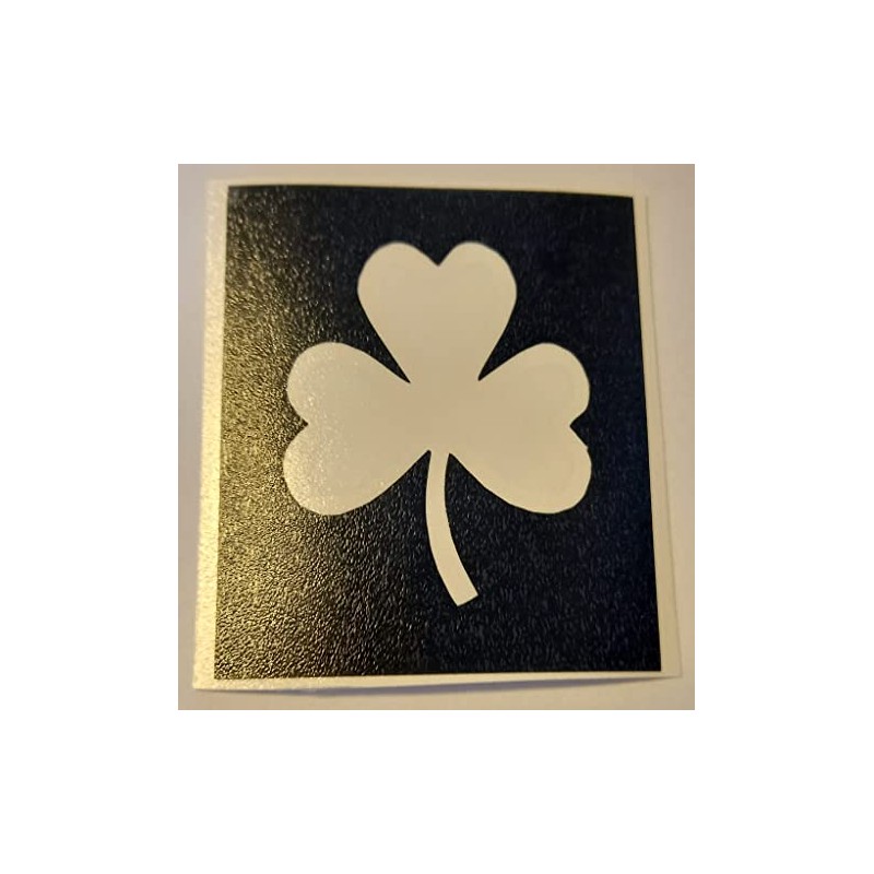 10 x Shamrock Stencils for Glitter Tattoos/Many Other uses Ireland