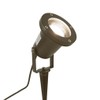 Dapo Jamie Outdoor Spotlight, Anthracite, with Ground Spike, IP65 Waterproof,