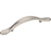 Elements 3" Center-to-Center Matte Black Gatsby Cabinet Pull