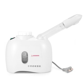 Skin Detoxing Facial Steamer Mini Table Home Steam Face Cleansing Spa Mainchine White