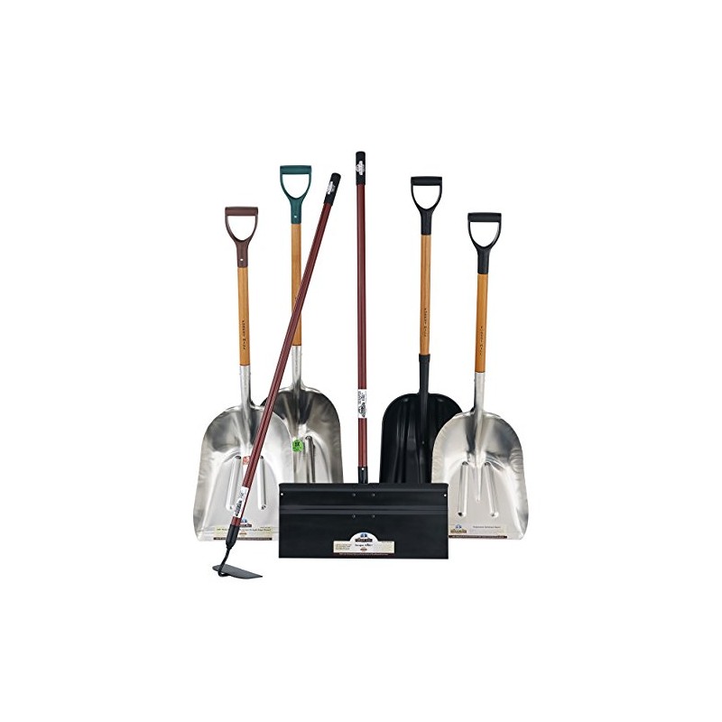 Forest Hill Manufacturing Heavy Duty Professional Aluminum Straight Edge Scoop