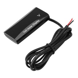 12V Digital Volt Gauge Digital Voltage Panel Meter, Blue/Red LED Digital Voltage Display, DC Voltage Meter Voltmeter for Car Motorcycle Vehicle Automotive(Blue)